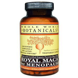 Whole World Botanicals, Royal Maca for Menopause, 500 mg, 120 Vegetarian Capsules