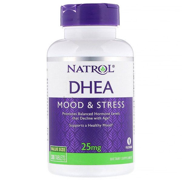 Natrol, DHEA, 25 mg, 300 Tablets