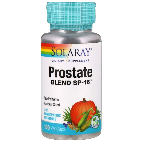 Solaray, Prostate Blend SP-16, 100 VegCaps