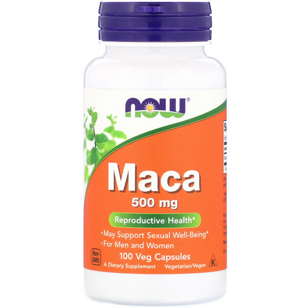 Now Foods, Maca, 500 mg, 100 Veg Capsules