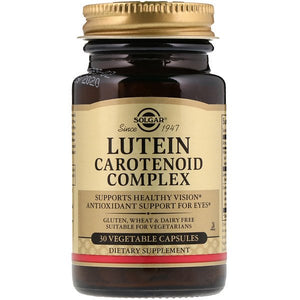 Solgar, Lutein Carotenoid Complex, 30 Vegetable Capsules