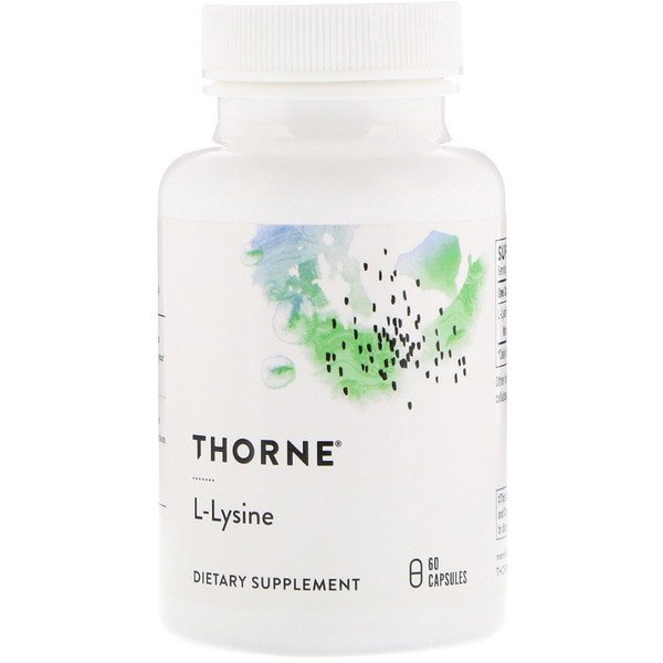 Thorne Research, L-Lysine, 60 Capsules