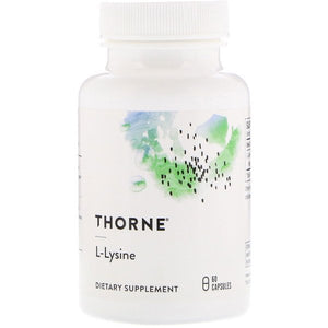Thorne Research, L-Lysine, 60 Capsules