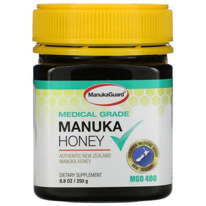 ManukaGuard, Manuka Honey, Medical Grade, MGO 400, 8.8 oz (250 g)