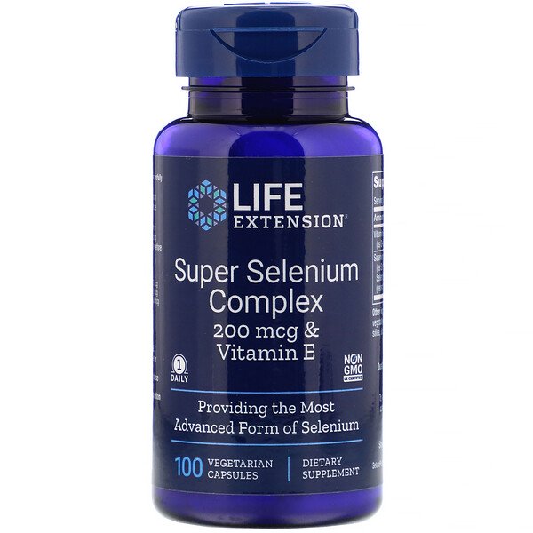 Life Extension, Super Selenium Complex, 100 Vegetarian Capsules