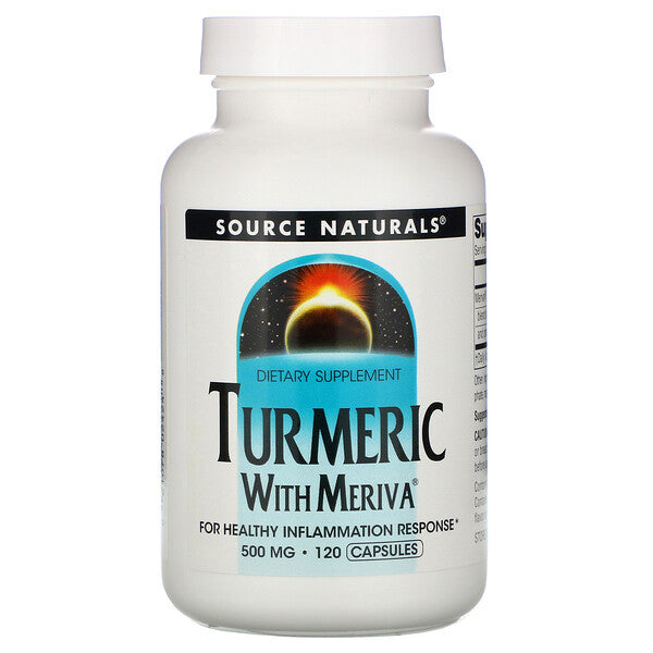 Source Naturals, Meriva Turmeric Complex, 500 mg, 120 Capsules