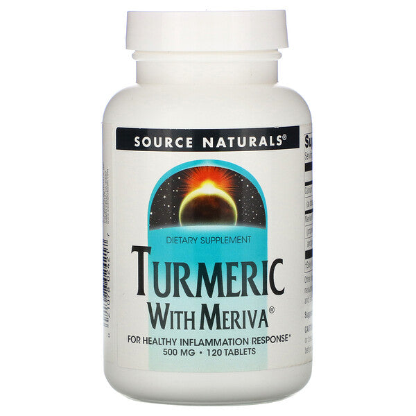 Source Naturals, Turmeric with Meriva, 500 mg, 120 Tablets