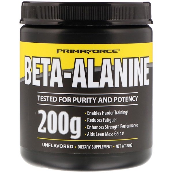 Primaforce, Beta-Alanine, Unflavored, 200 g