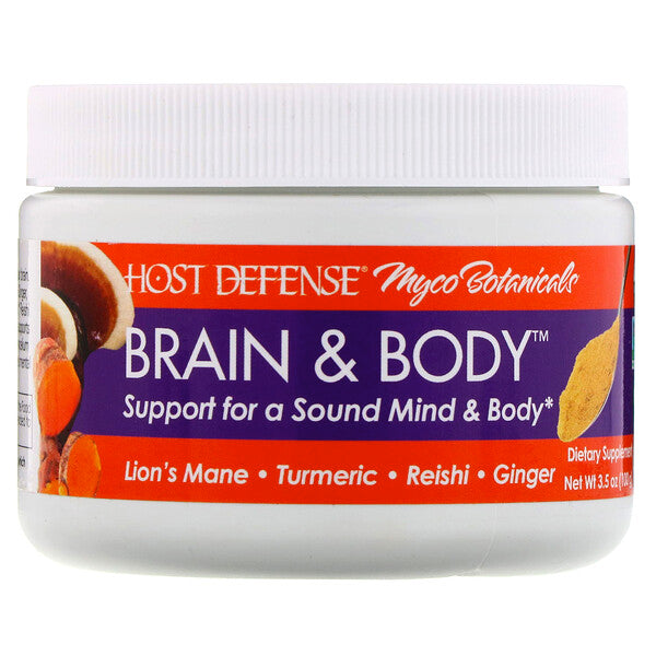 Fungi Perfecti, Myco Botanicals, Brain & Body, 3.5 oz (100 g)