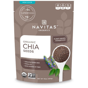 Navitas Organics, Organic Chia Seeds, 16 oz (454 g)