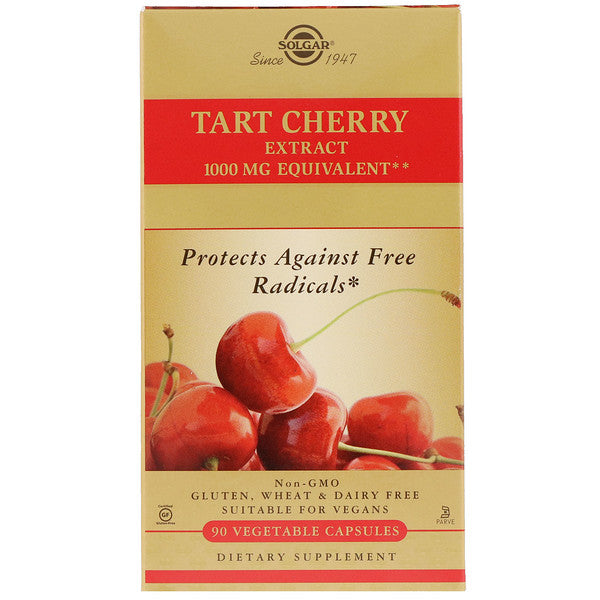 Solgar, Tart Cherry Extract, 90 Vegetable Capsules