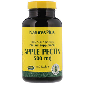 Nature's Plus, Apple Pectin, 500 mg, 180 Tablets