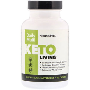 Nature's Plus, KetoLiving, Daily Multi, 90 Capsules