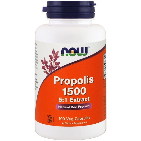 Now Foods, Propolis 1500, 100 Veg Capsules