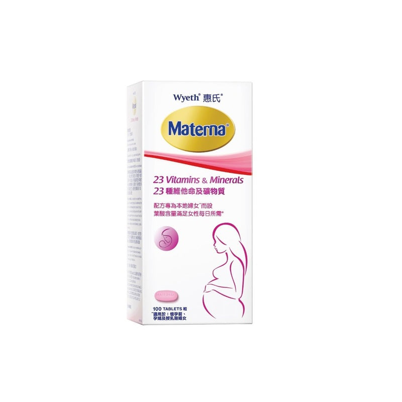 Wyeth Materna Vit&Mineral 100pcs