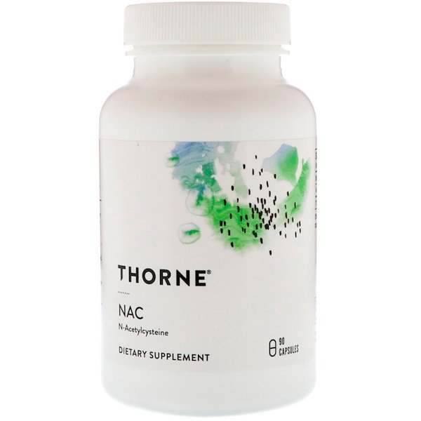 Thorne Research, NAC, 90 Capsules