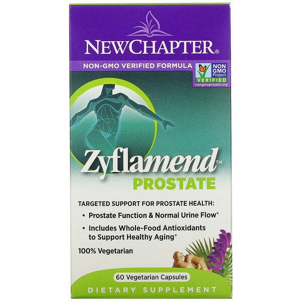New Chapter, Zyflamend Prostate, 60 Vegetarian Capsules