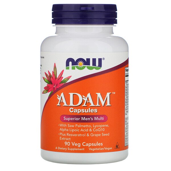 Now Foods, ADAM, Superior Men's Multi, 90 Veg Capsules