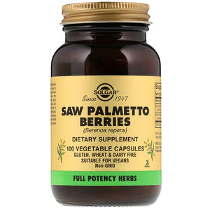 Solgar, Saw Palmetto Berries, 100 Vegetable Capsules