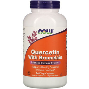 Now Foods, Quercetin with Bromelain, 240 Veg Capsules