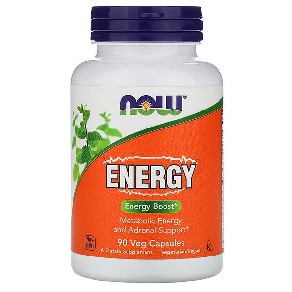 Now Foods, Energy, 90 Veg Capsules