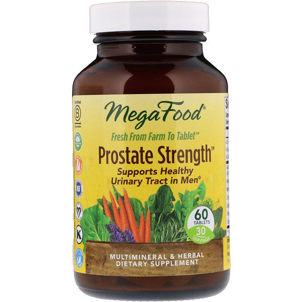 MegaFood, Prostate Strength, 60 Tablets