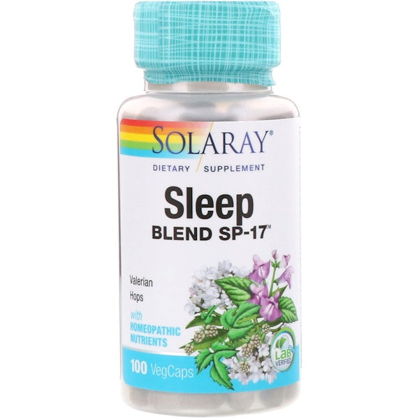 Solaray, Sleep Blend SP-17, 100 VegCaps