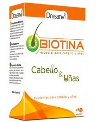 Biotin 400 mcg. 45 Tablets