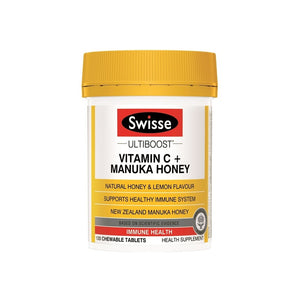 Swisse Ultiboost Vitamin C+ Manuka Honey Chewable 120tabs