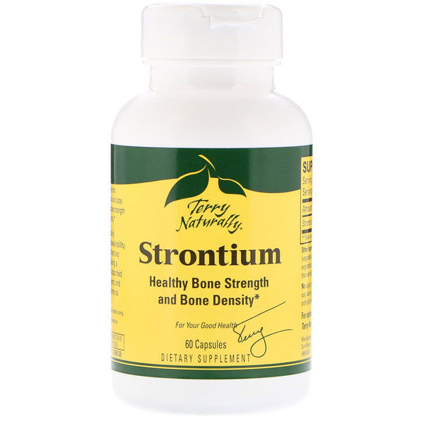 EuroPharma, Terry Naturally, Strontium, 60 Capsules