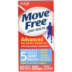 Schiff, Move Free, Joint Health, 80 Coated Tablets