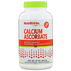 NutriBiotic, Immunity, Calcium Ascorbate, Crystalline Powder, 16 oz (454 g)