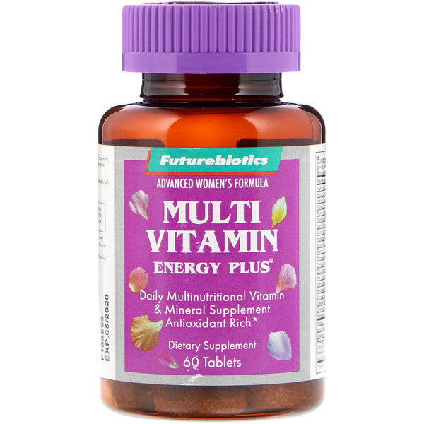 FutureBiotics, Advanced Women's Formula, Multi Vitamin Energy Plus, 60 Tablets