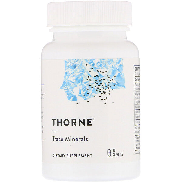 Thorne Research, Trace Minerals, 90 Capsules