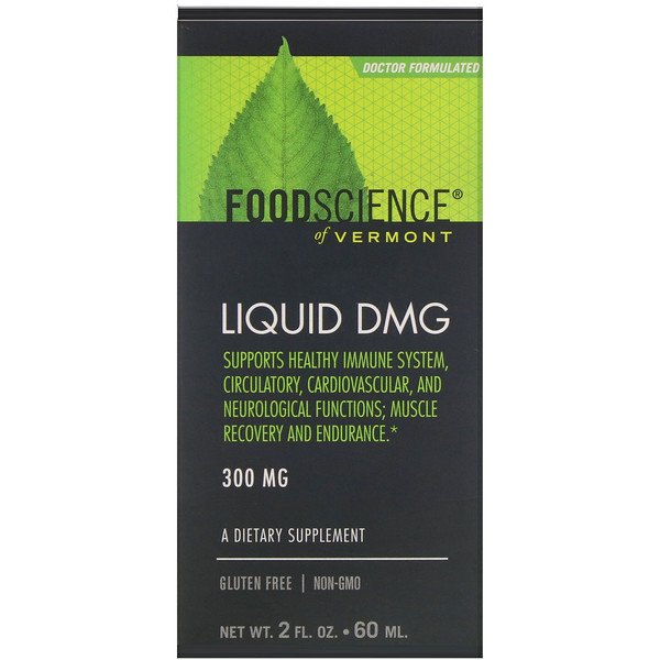 FoodScience, Liquid DMG, 300 mg, 2 fl oz (60 ml)