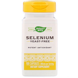 Nature's Way, Selenium, 200 mcg, 100 Capsules