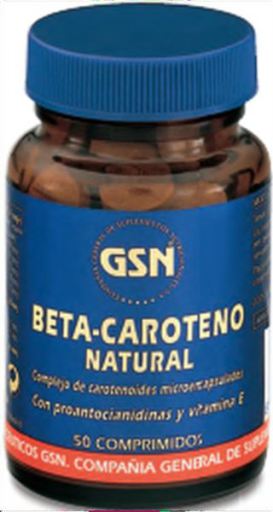 50Comp Natural Beta Carotene.