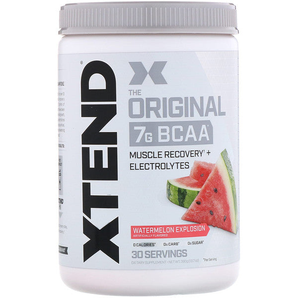 Scivation, Xtend, The Original 7G BCAA, Watermelon Explosion, 13.7 oz (390 g)