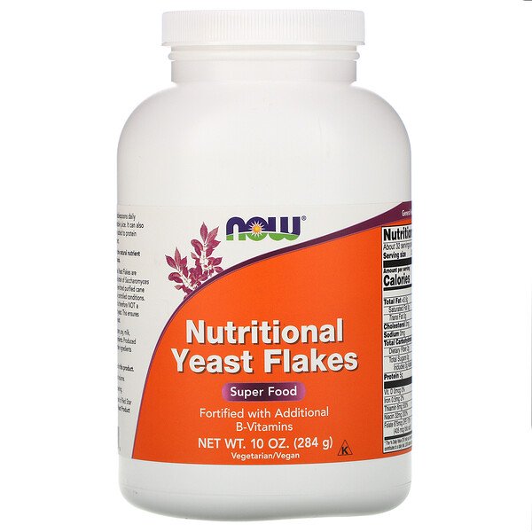 Now Foods, Nutritional Yeast Flakes, 10 oz (284 g)