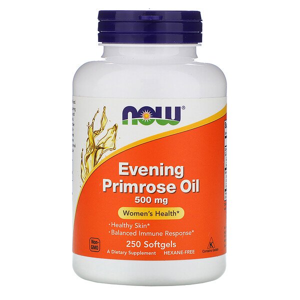 Now Foods, Evening Primrose Oil, 500 mg, 250 Softgels