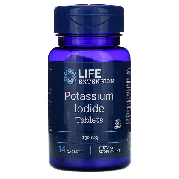 Life Extension, Potassium Iodide Tablets, 130 mg, 14 Tablets