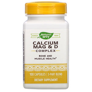 Nature's Way, Calcium Mag & D Complex, 100 Capsules