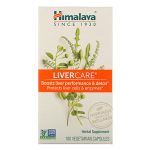 Himalaya, Liver Care, 180 Vegetarian Capsules