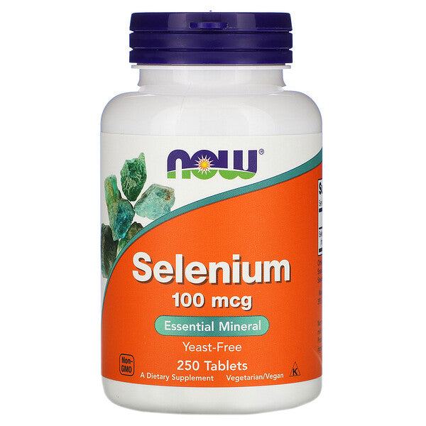 Now Foods, Selenium, 100 mcg, 250 Tablets