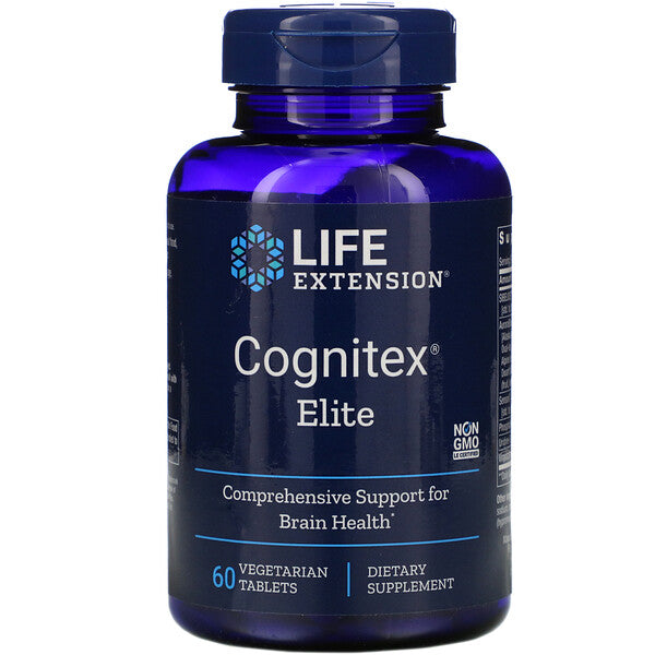 Life Extension, Cognitex Elite, 60 Vegetarian Tablets