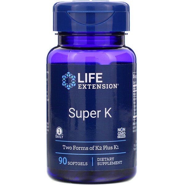 Life Extension, Super K, 90 Softgels