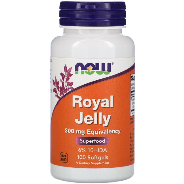 Now Foods, Royal Jelly, 300 mg, 100 Softgels