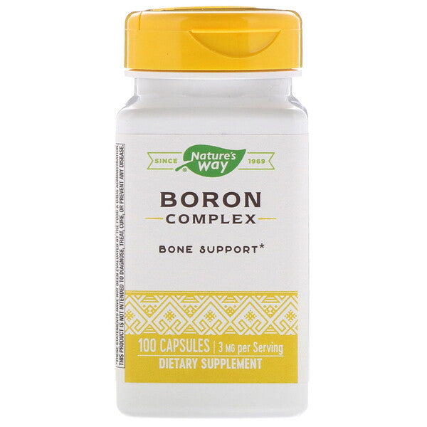 Nature's Way, Boron Complex, 3 mg, 100 Capsules