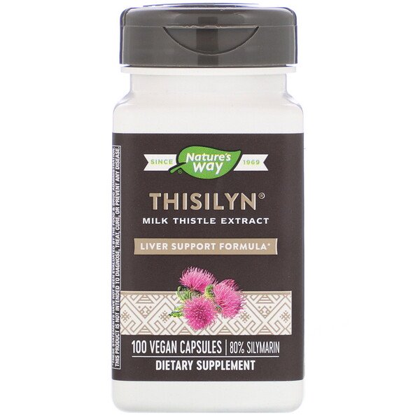 Nature's Way, Thisilyn, Liver Support Formula, 100 Vegan Capsules