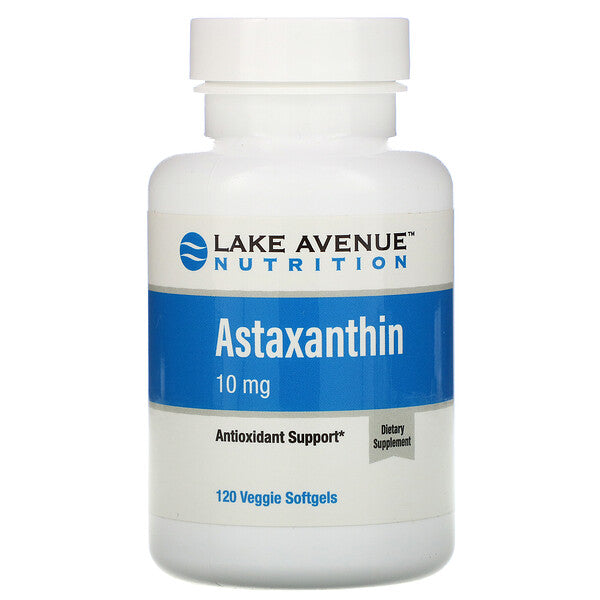 Lake Avenue Nutrition, Astaxanthin, 10 mg, 120 Veggie Softgels